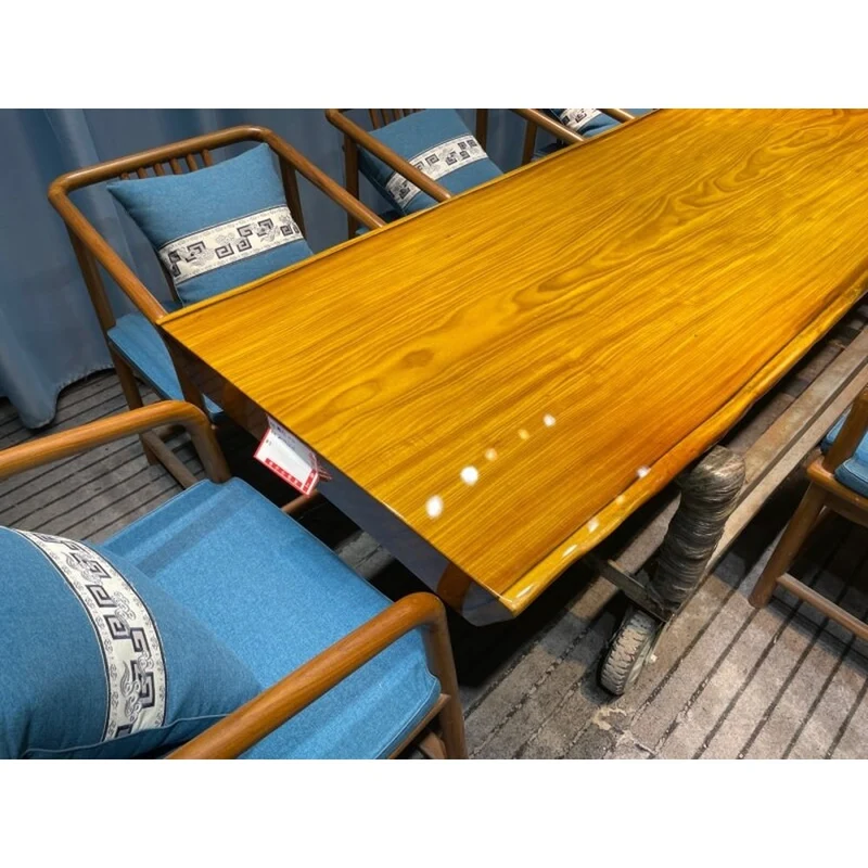 Fusion Long Teak Wood Table