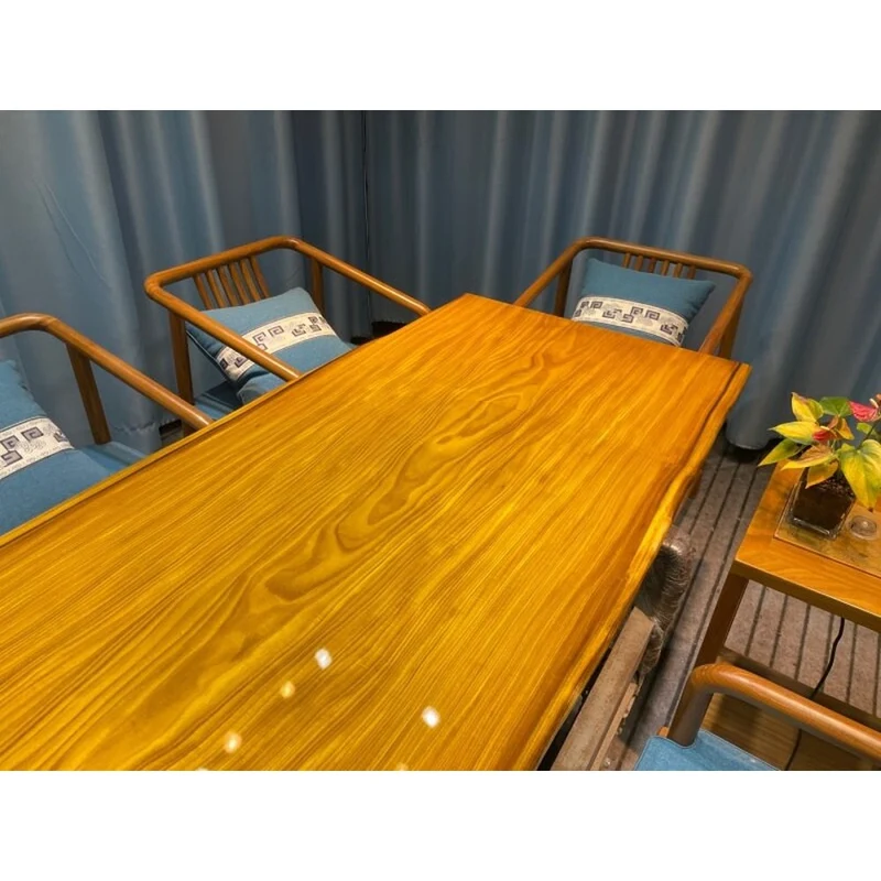Fusion Long Teak Wood Table