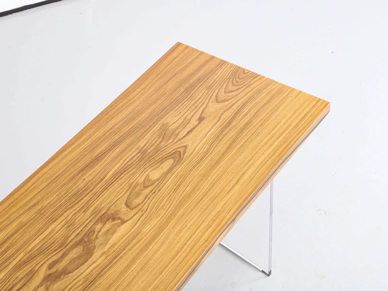 Live Edge Teak Wood Slab Dining Table