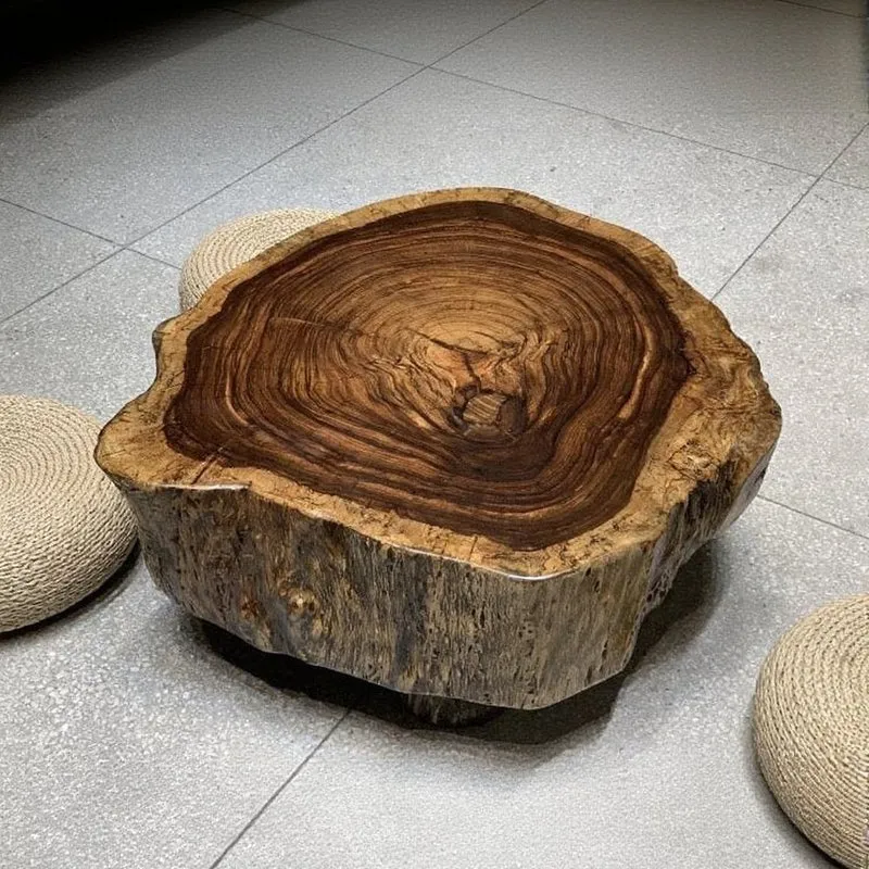 Quantum Live Edge Solid Wood Coffee Table
