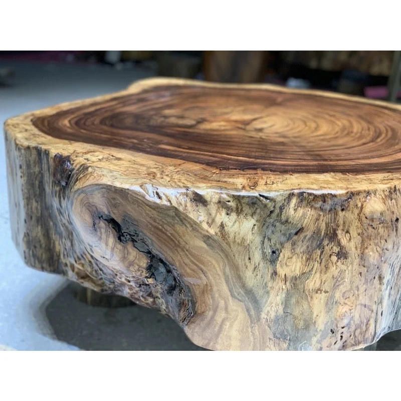 Quantum Live Edge Solid Wood Coffee Table