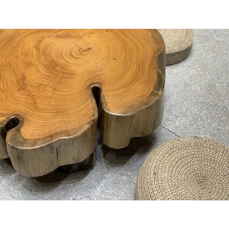Rhythm of Life Solid Wood Coffee Table