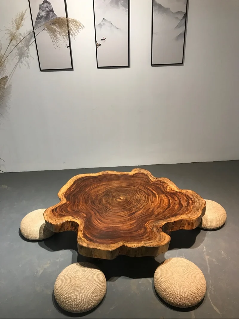 Virtuoso Live Edge Solid Wood Coffee Table
