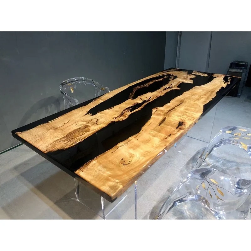 Mystical Forest Epoxy Resin Table
