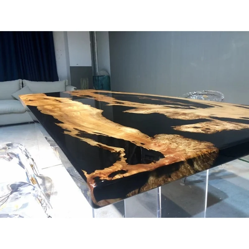 Mystical Forest Epoxy Resin Table