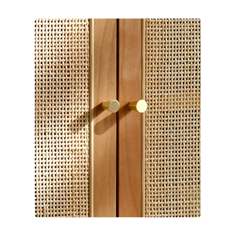 Solid Oak Wood Shoe Cabinet