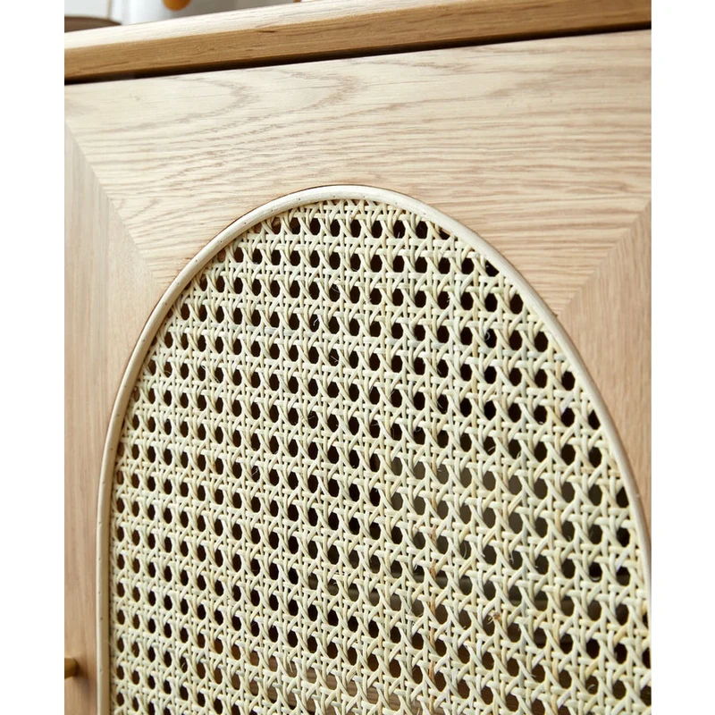 Nordic Natural White Oak Wood Kitchen Cabinets