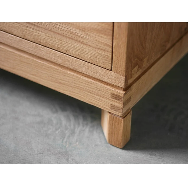 Large Hand-Craft Oak Wood Kitchen Cupboard