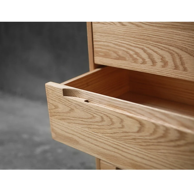 Large Hand-Craft Oak Wood Kitchen Cupboard