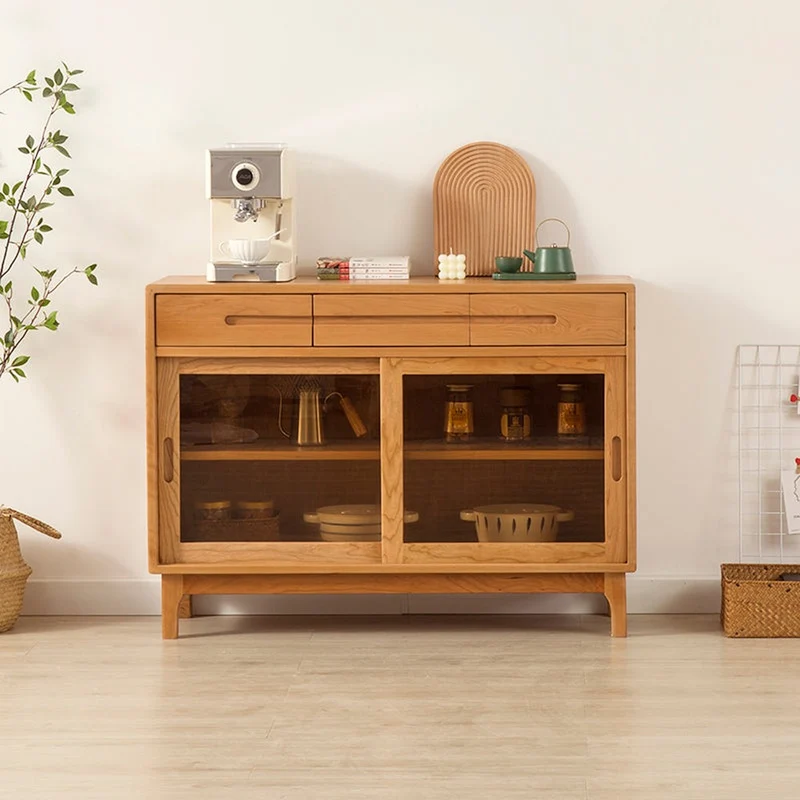 Mosaic Solid Cherry Wood Cupboard