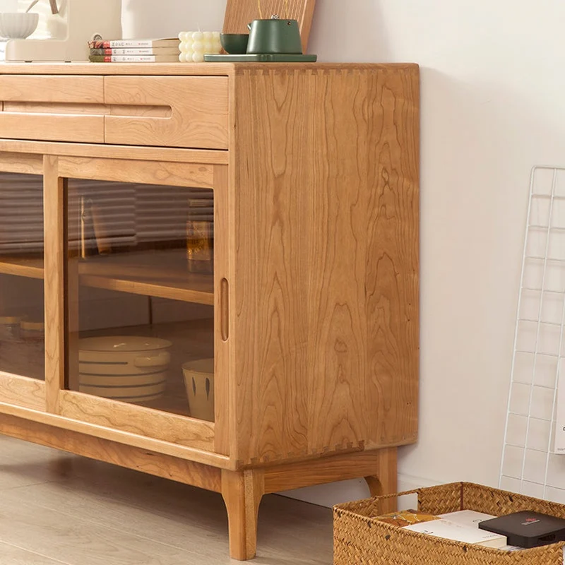 Mosaic Solid Cherry Wood Cupboard