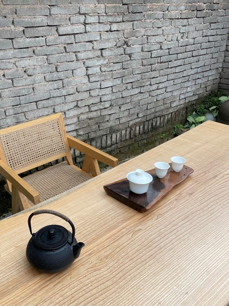 Breezy Willow Wood Slab Coffee Table