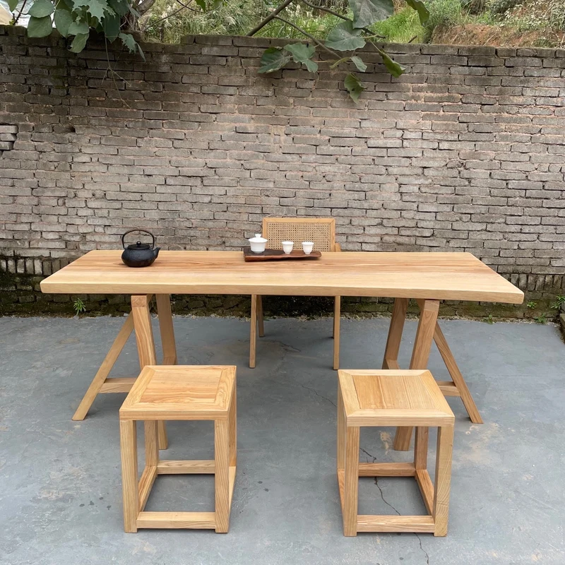 Elysium Ash Slab Dining Table