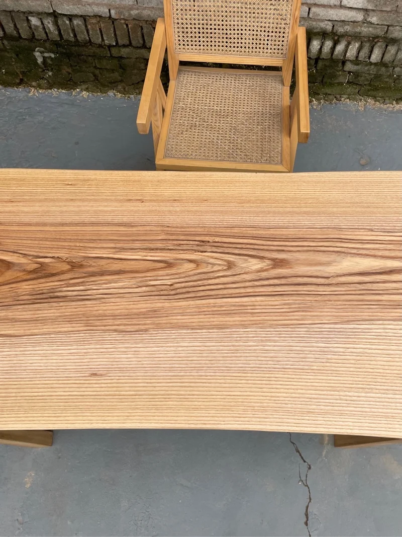 Elysium Ash Slab Dining Table