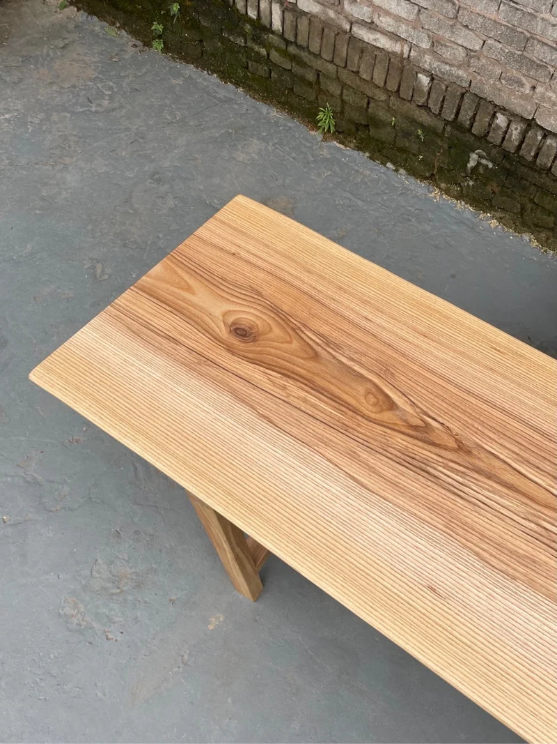 Elysium Ash Slab Dining Table