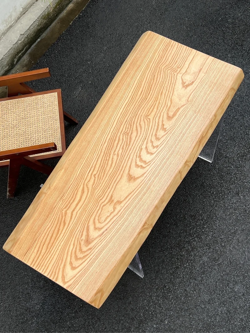 Cascade Wood Slab Dining Table
