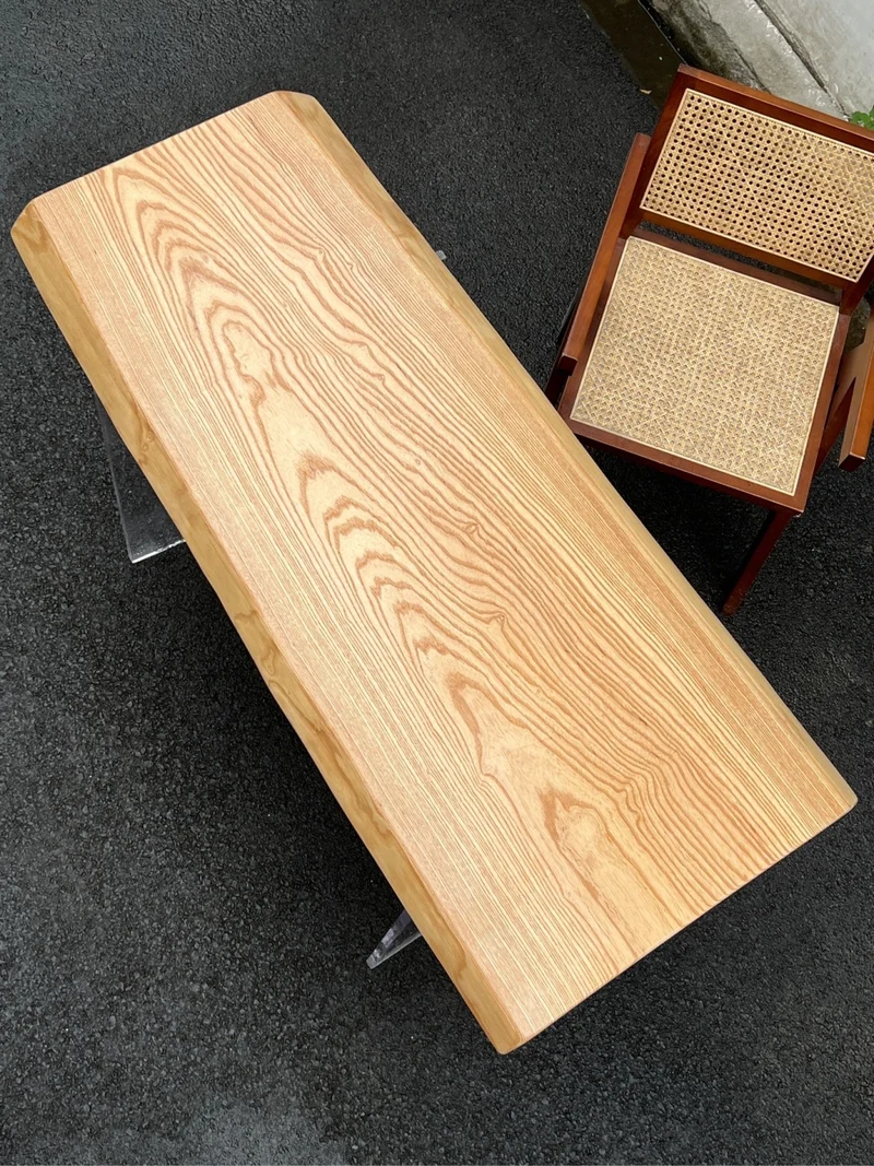 Cascade Wood Slab Dining Table