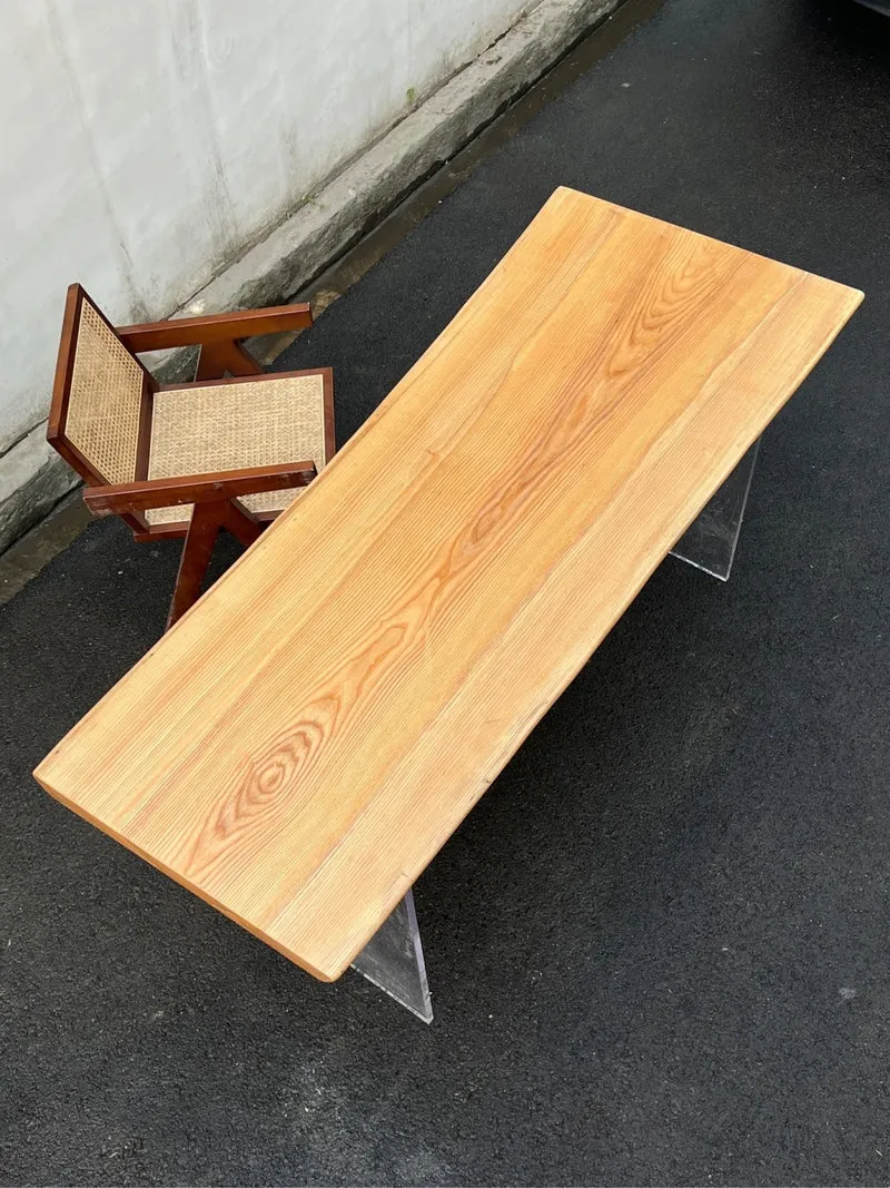 North American Wood Slab Tabletop