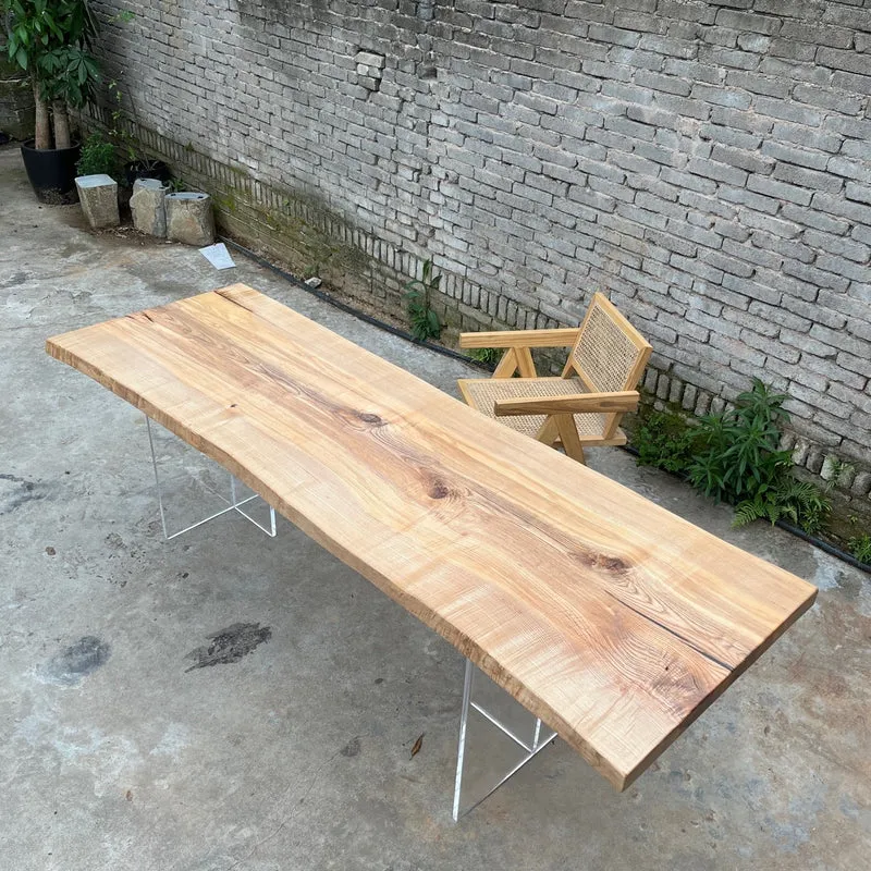 Solstice Live Edge Ash Wood Slabs