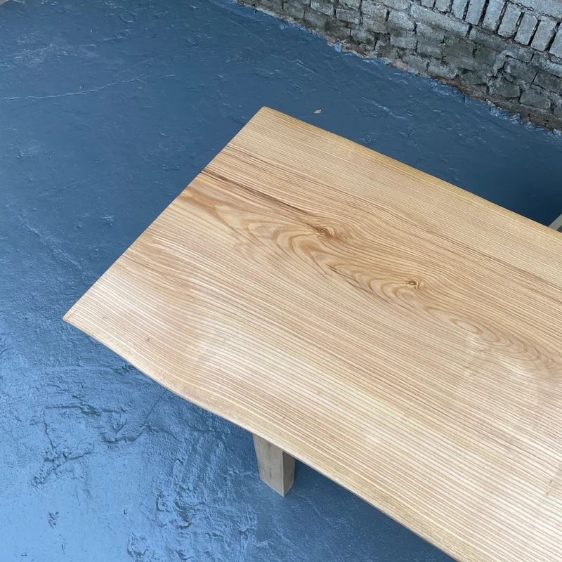 Elevate White Color Wood Slab