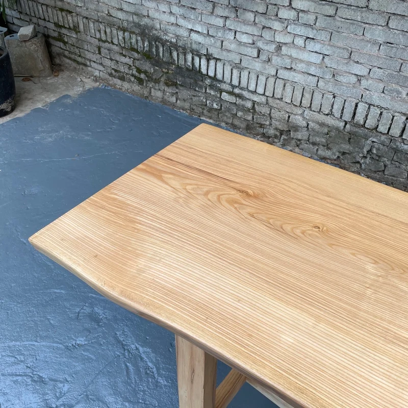 Elevate White Color Wood Slab