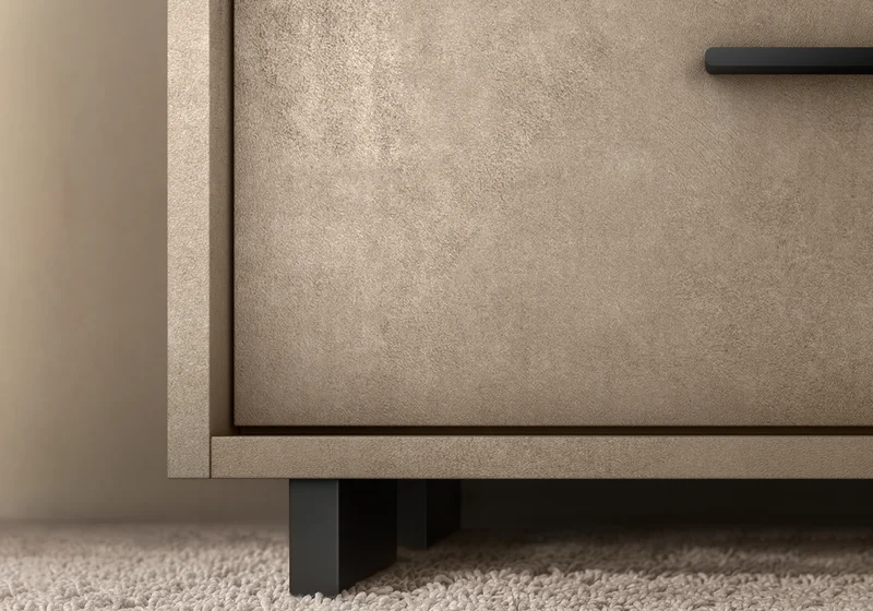 Meuble de rangement design italien effet pierre – Dune