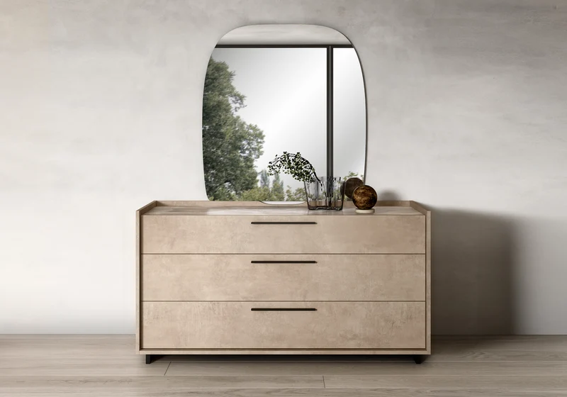 Commode design italien effet pierre – Dune