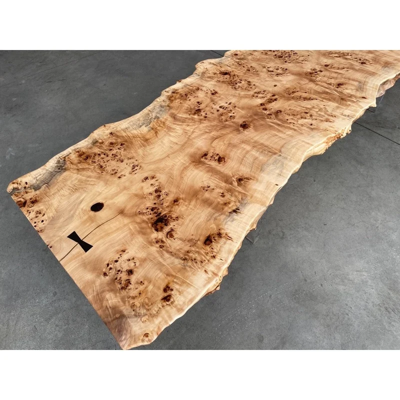 Light Color Poplar Wood Table