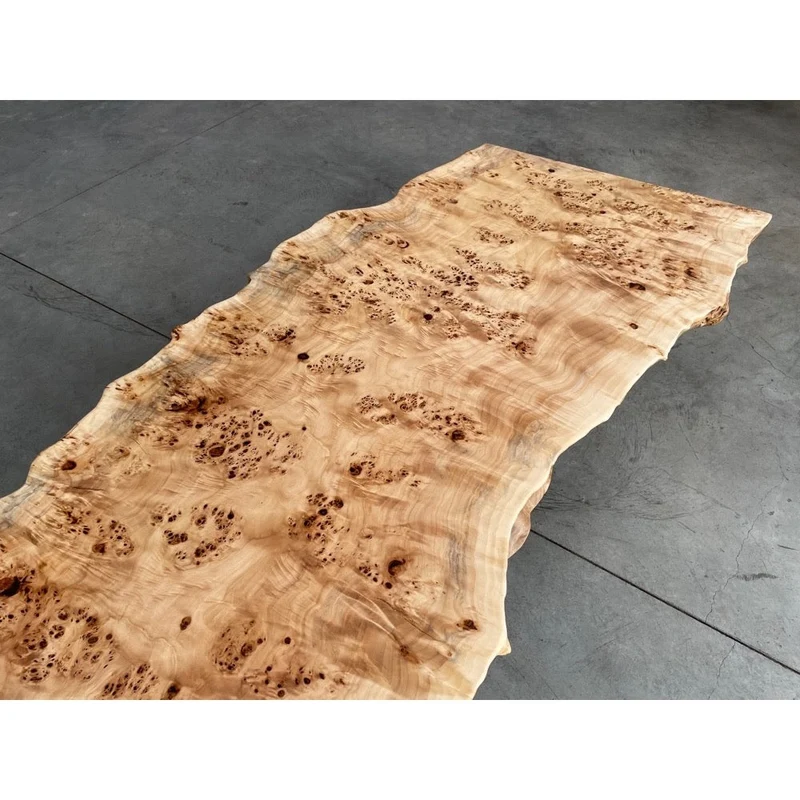Light Color Poplar Wood Table