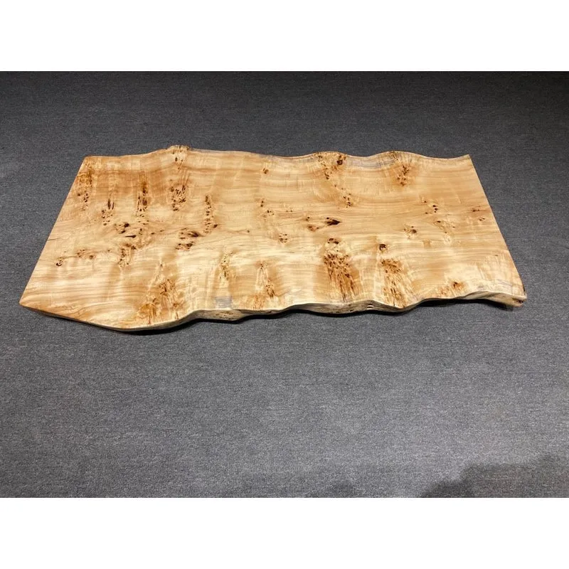 Wanderlust Solid Poplar Wood Slab Table