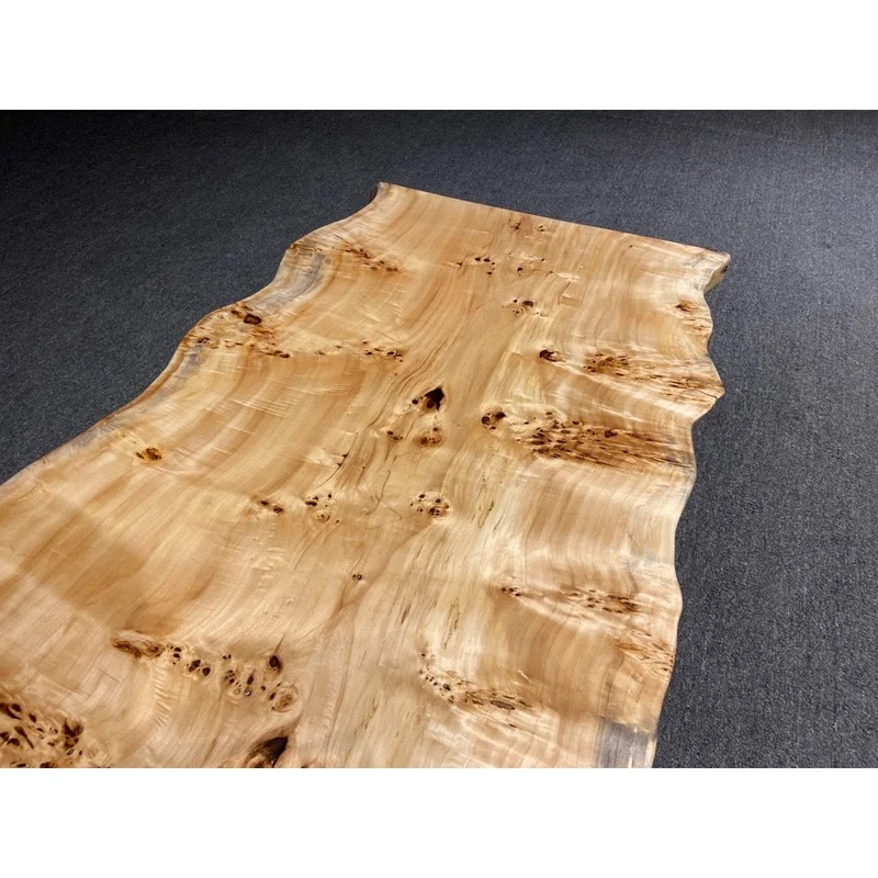 Wanderlust Solid Poplar Wood Slab Table
