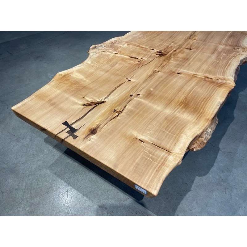 Live Edge Mappa Burl Wood Slab