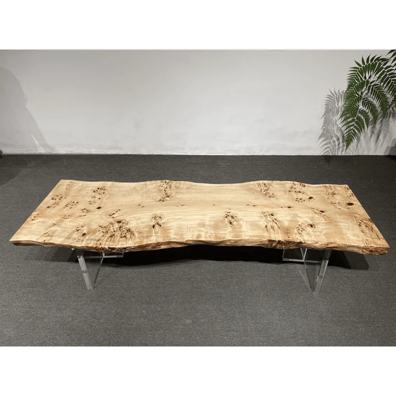 Live Edge Log Wood Table