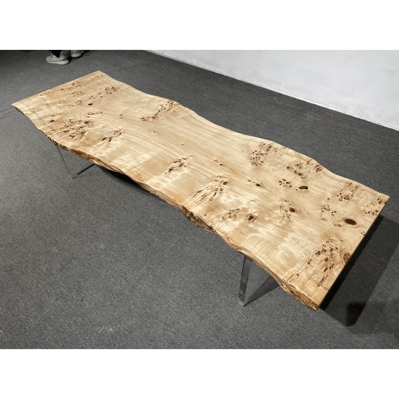 Live Edge Log Wood Table