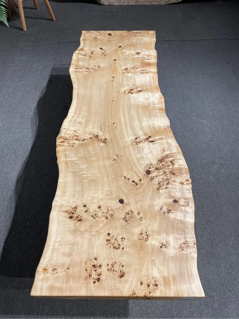 Live Edge Log Wood Table