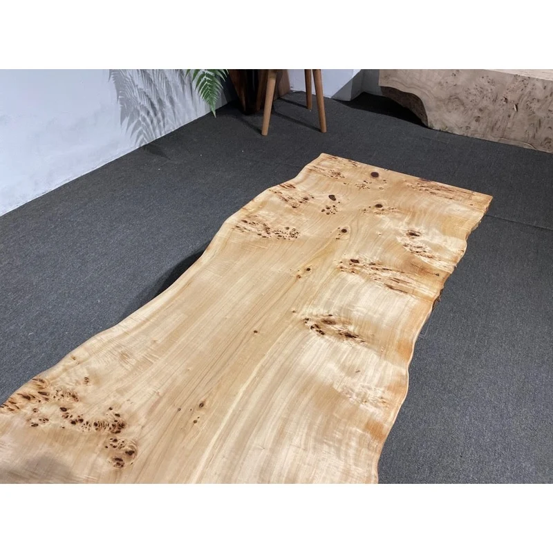 Live Edge Log Wood Table