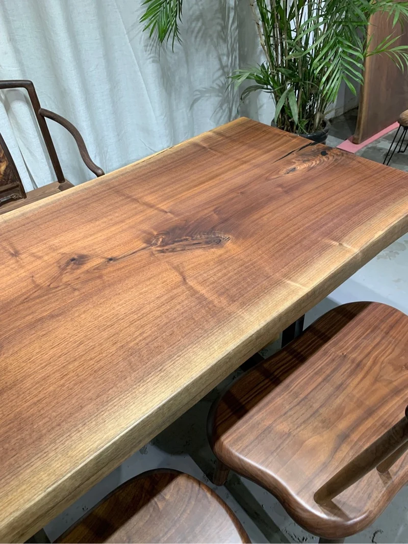 Finesse Solid American Black Walnut Wood Slab