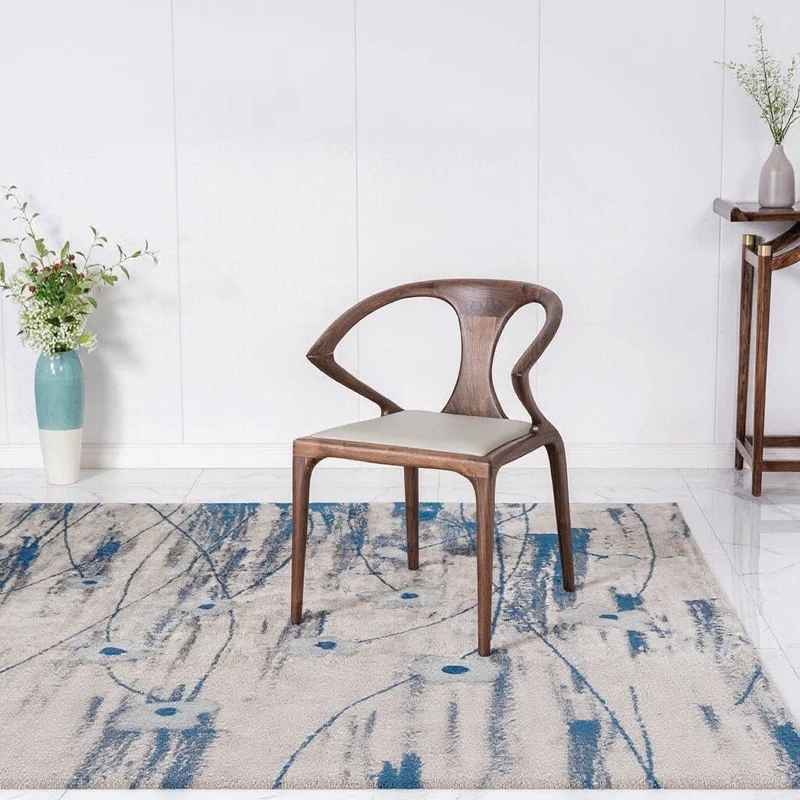 Danish Modern Butterfly Black Walnut Wood Armchair