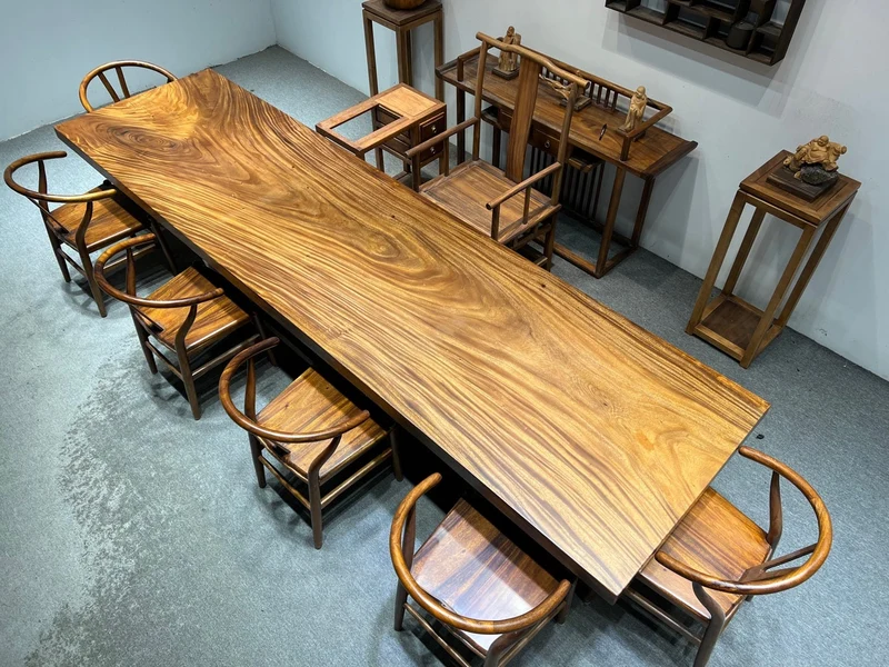 Rectangle Front Single Wood Slab