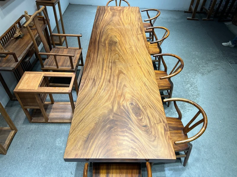 Rectangle Front Single Wood Slab