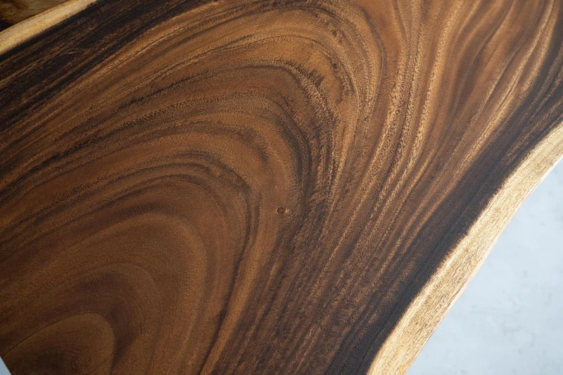 Live Edge Single Wood Slab Rectangle Epoxy Resin Table