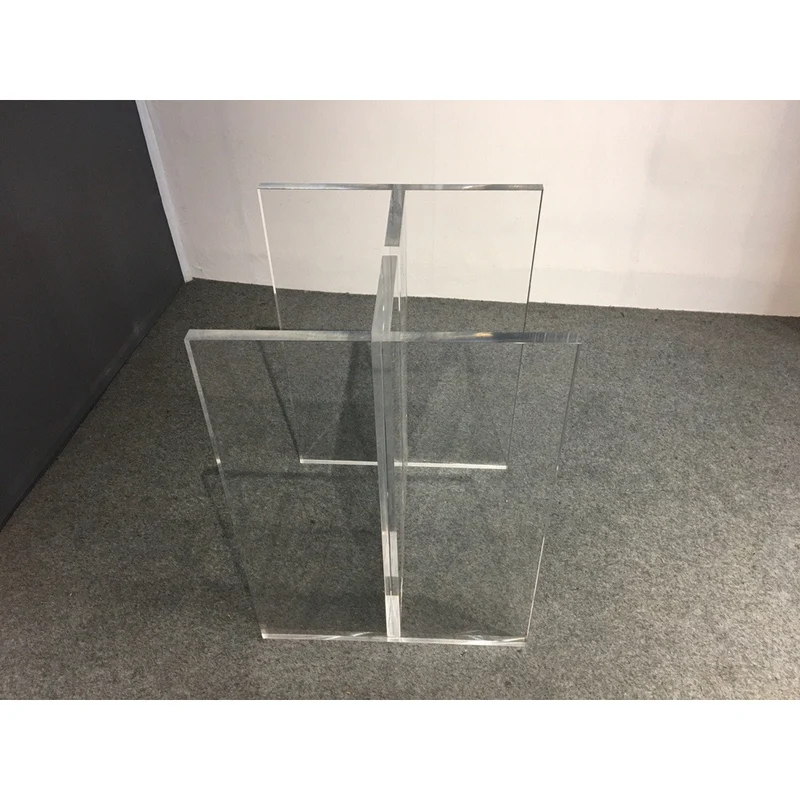 Celestial Acrylic Table Legs (Thickness 3 cm, Set of 2)
