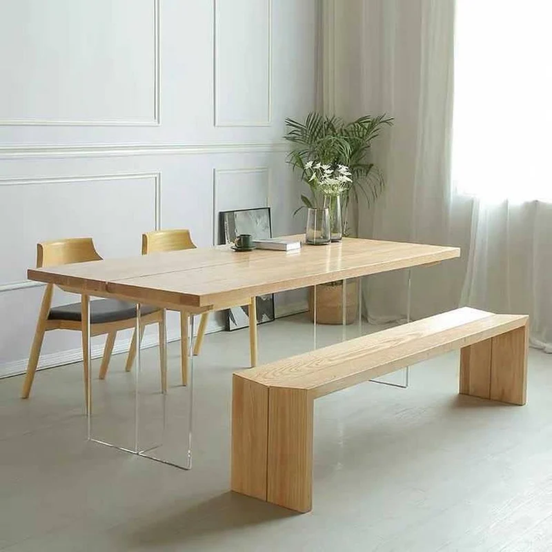 Celestial Acrylic Table Legs (Thickness 3 cm, Set of 2)