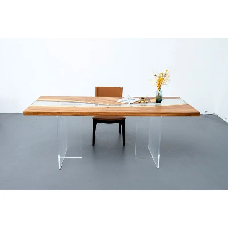 Vivid Edge Epoxy Resin Table