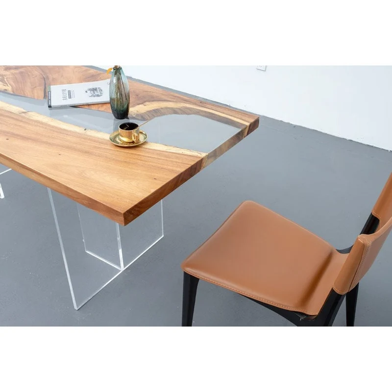 Vivid Edge Epoxy Resin Table