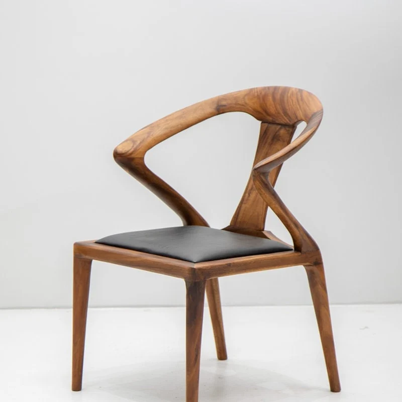 Whisper Solid Walnut Wood Elegant Butterfly Chairs