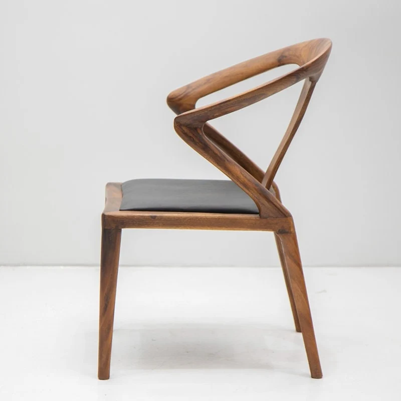 Whisper Solid Walnut Wood Elegant Butterfly Chairs