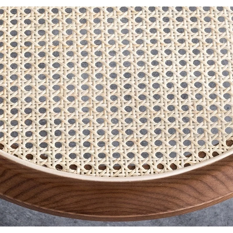 Terrene Vintage Rattan Round Ash Chair