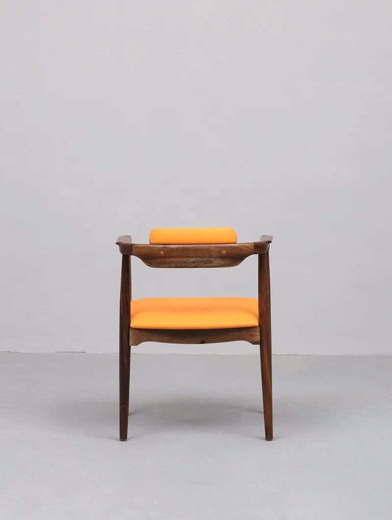 Danish Modern Leather Armchair