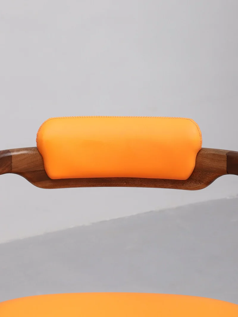 Danish Modern Leather Armchair